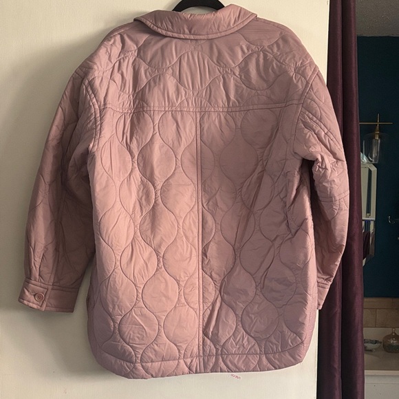 Madewell Light Pink Quilted Puffer Jacket - Picture 3 of 5